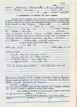 NÚMERO DO TÍTULO: SEM DADOS