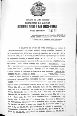 NÚMERO DO TÍTULO: 02179
