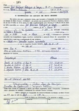 NÚMERO DO TÍTULO: 000999