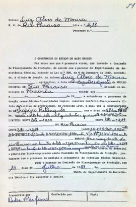 NÚMERO DO TÍTULO: SEM DADOS