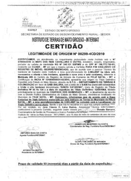 NÚMERO DA CERTIDÃO: 08299-4CD.2010