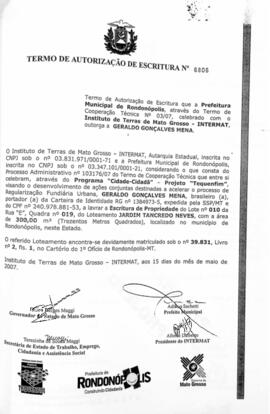 NÚMERO DO TERMO: 6806