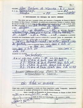 NÚMERO DO TÍTULO: 003002