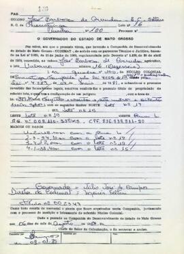 NÚMERO DO TÍTULO: 002347