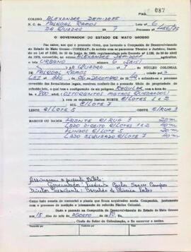 NÚMERO DO TÍTULO: SEM DADOS