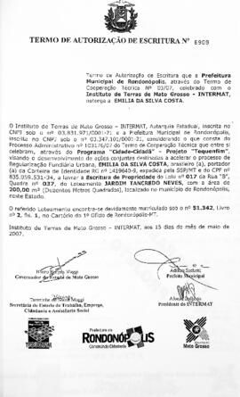 NÚMERO DO TERMO: 6909