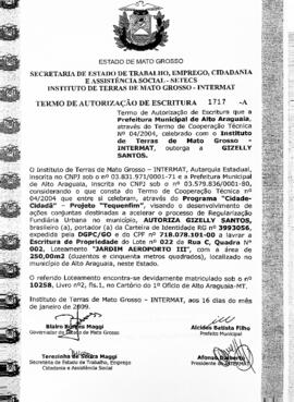NÚMERO DO TERMO: 1717-A