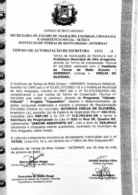 NÚMERO DO TERMO: 1649-A