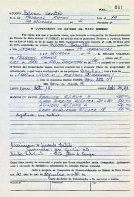 NÚMERO DO TÍTULO: SEM DADOS