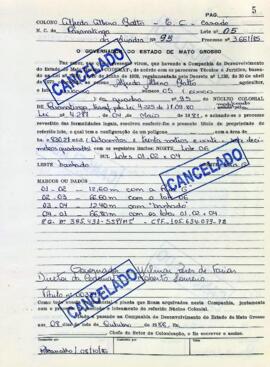 NÚMERO DO TÍTULO: 003317