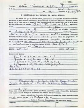 NÚMERO DO TÍTULO: SEM DADOS