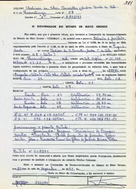 NÚMERO DO TÍTULO: 008374