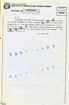 NÚMERO DA CERTIDÃO: 145.92