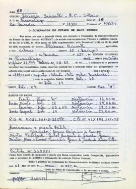 NÚMERO DO TÍTULO: 008521