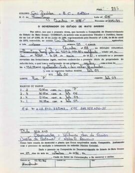 NÚMERO DO TÍTULO: 003345