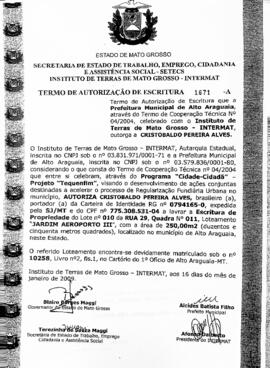 NÚMERO DO TERMO: 1671-A