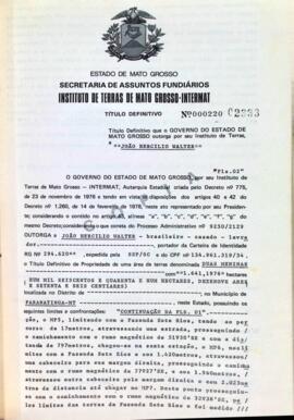 NÚMERO DO TÍTULO: 000220
