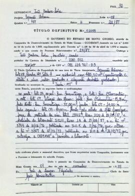 NÚMERO DO TÍTULO: 01059