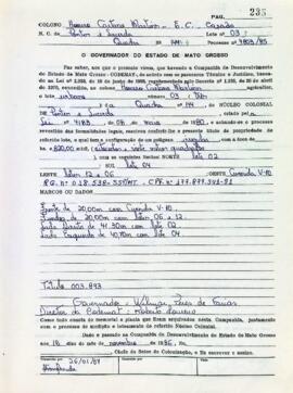 NÚMERO DO TÍTULO: 003893