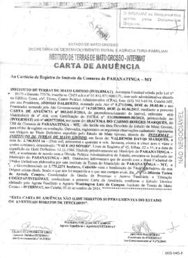 NÚMERO DA CERTIDÃO: 003.045-F.2014