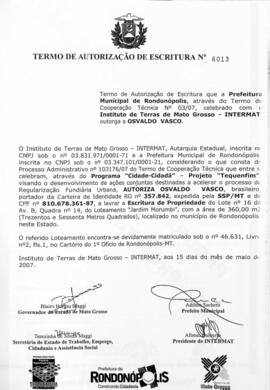 NÚMERO DO TERMO: 6013
