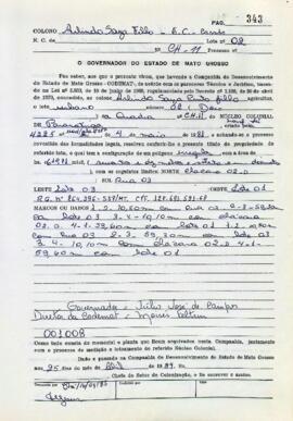 NÚMERO DO TÍTULO: 001008