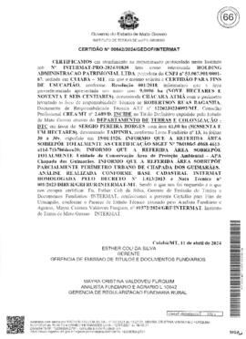 NÚMERO DA CERTIDÃO: 00642.2024