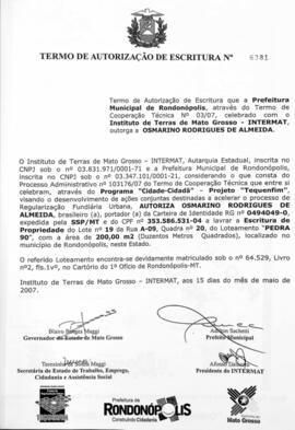 NÚMERO DO TERMO: 6381