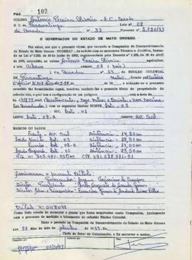 NÚMERO DO TÍTULO: 008092