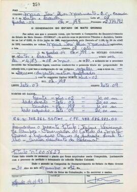 NÚMERO DO TÍTULO: 005627