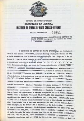 NÚMERO DO TÍTULO: 0941