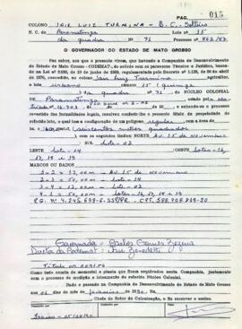 NÚMERO DO TÍTULO: 009156