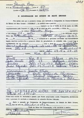 NÚMERO DO TÍTULO: 10012