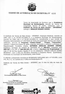 NÚMERO DO TERMO: 6235