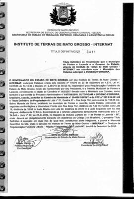 NÚMERO DO TÍTULO: 3411
