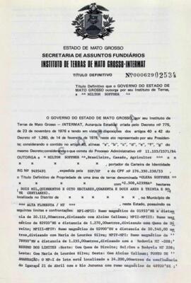 NÚMERO DO TÍTULO: 000629