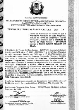 NÚMERO DO TERMO: 1526-A