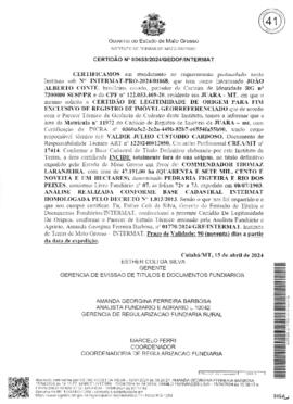 NÚMERO DA CERTIDÃO: 00653.2024
