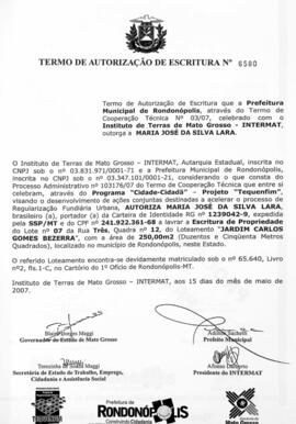 NÚMERO DO TERMO: 6580