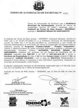 NÚMERO DO TERMO: 6991