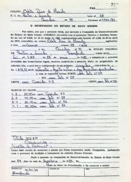 NÚMERO DO TÍTULO: 002819