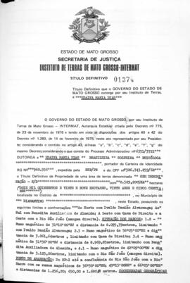 NÚMERO DO TÍTULO: 01374