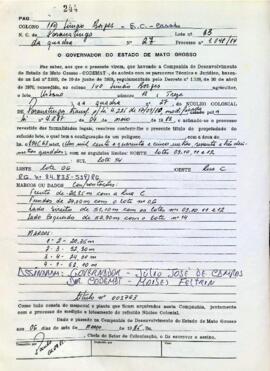 NÚMERO DO TÍTULO: 001763