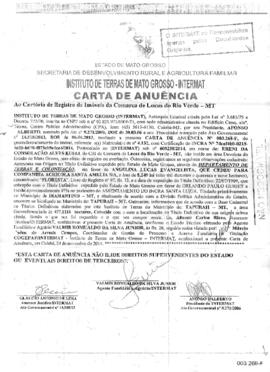 NÚMERO DA CERTIDÃO: 003.268-F