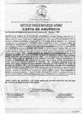 NÚMERO DA CERTIDÃO: 001.029-F.2014