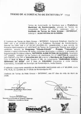 NÚMERO DO TERMO: SEM DADOS