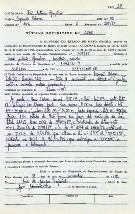 NÚMERO DO TÍTULO: 01068