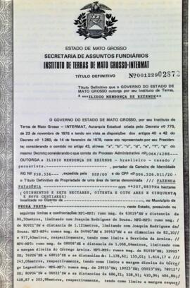 NÚMERO DO TÍTULO: 001229