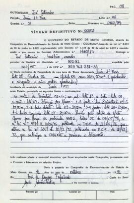 NÚMERO DO TÍTULO: 00503