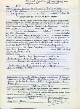 NÚMERO DO TÍTULO: 009923